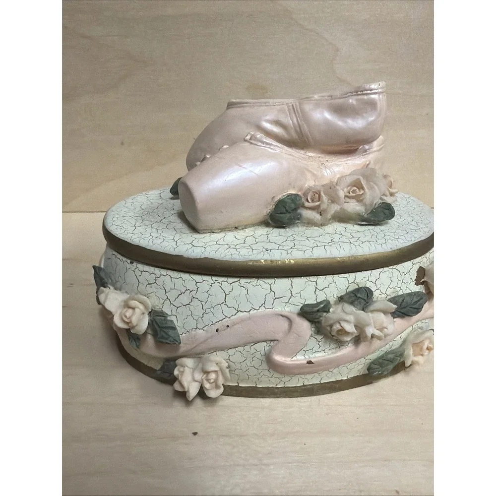 Dezine Trinket Box Hand Painted Ballet Tribket Box‎